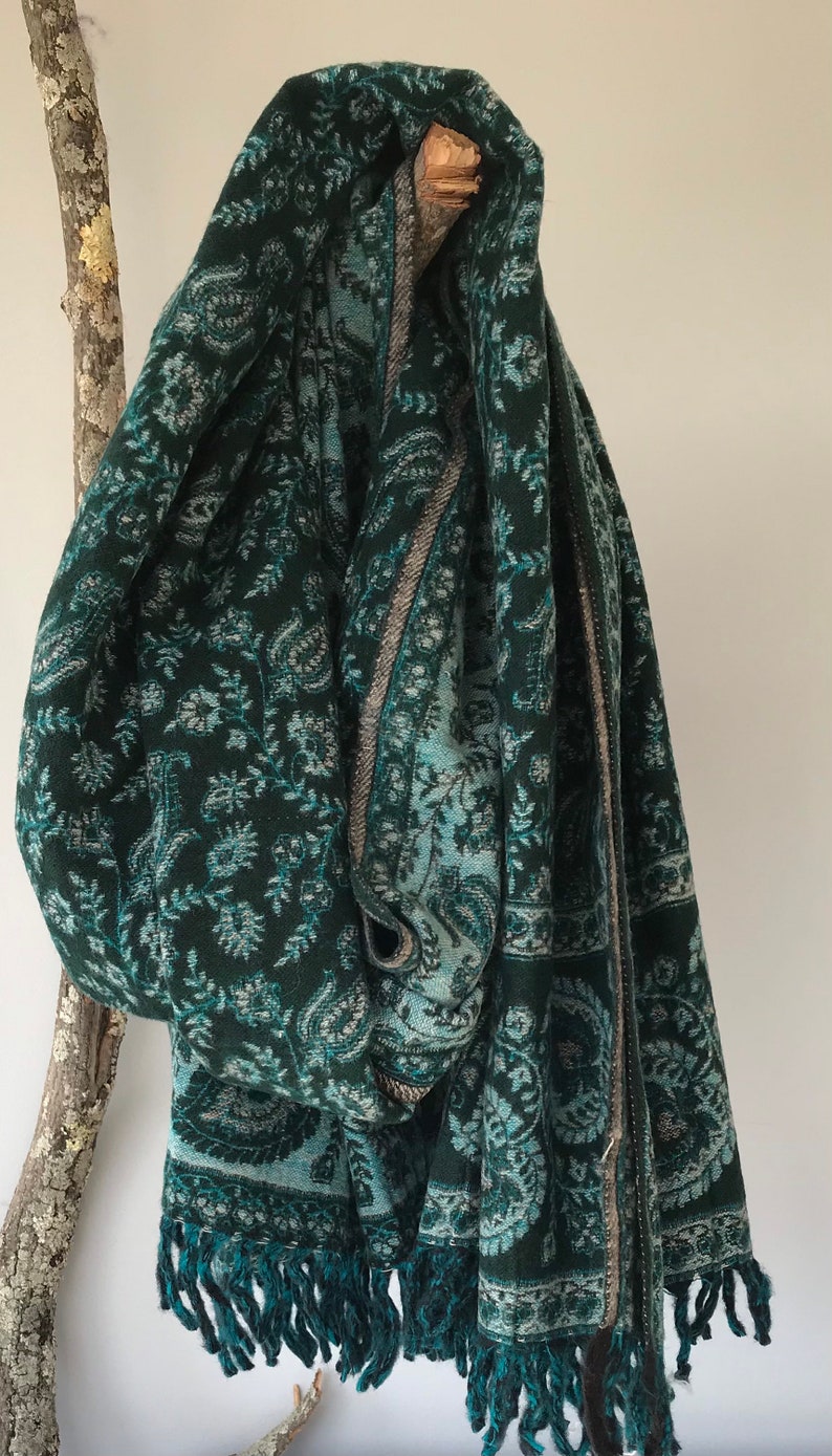 tibetan wool shawl