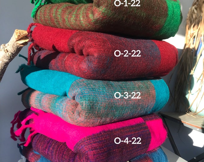 Handloom Tibet Yak Wool Shawl/blanket/winter Shawl/big Scarf