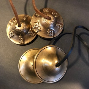 Chmbals/Meditation bell/buddhist/healing bells, Tibetan Tingsha/Buddhist Tingsha/
