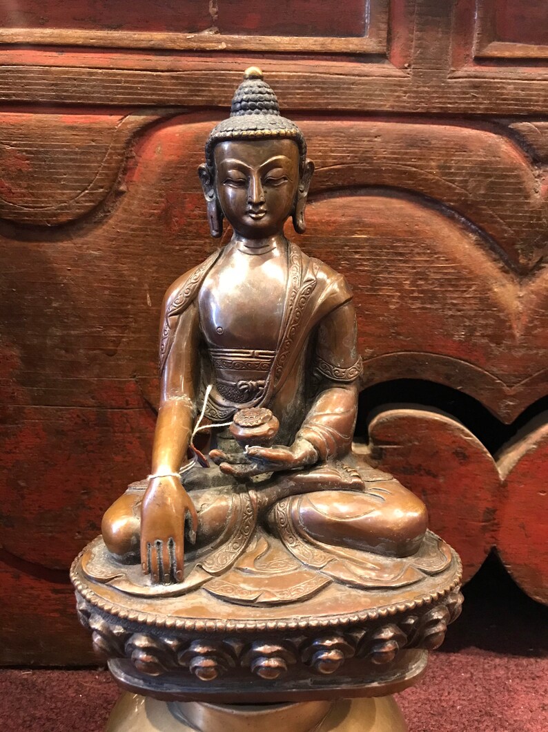 Gotham Buddha statue copper Buddha statue Siddhartha Buddha Etsy