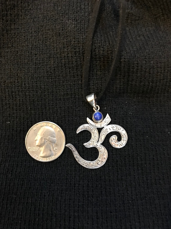 Universal Sound of OM Sterling Silver Pendant Universal Sound of OM Sterling Silver Pendant