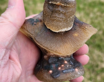 Sasquatch Shungonite Statue - #19