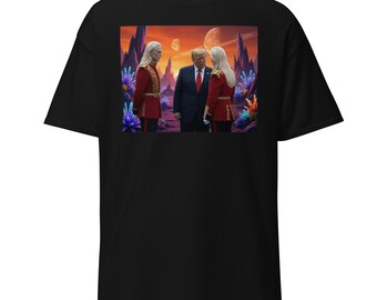 GIC: President Donald Trump with Orion Dignitaries - Men's classic tee