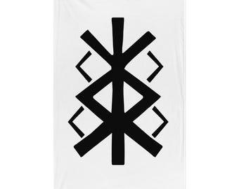 Vernd Bind Rune Protection Flag/Banner
