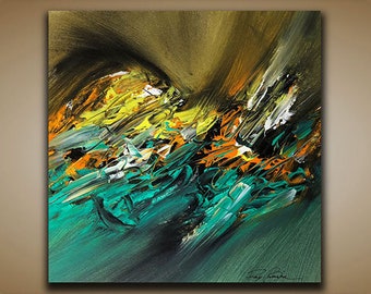 Abstract painting | Etsy