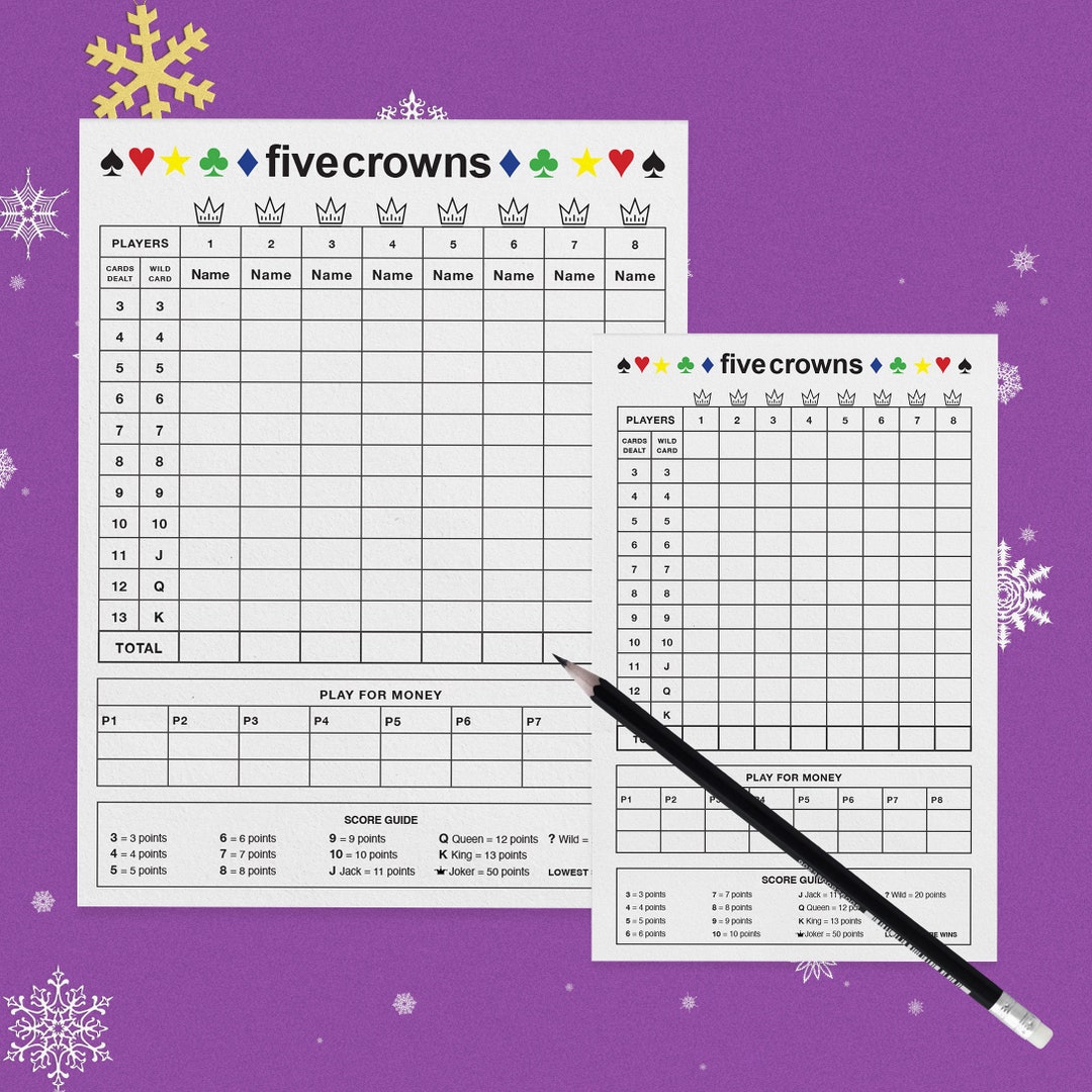 Five Crowns Scoring App BEST GAMES WALKTHROUGH
