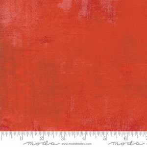 Burnt Orange Grunge fabric Rooi from Meraki by Basic Grey for Moda  blender fabric 30150 428