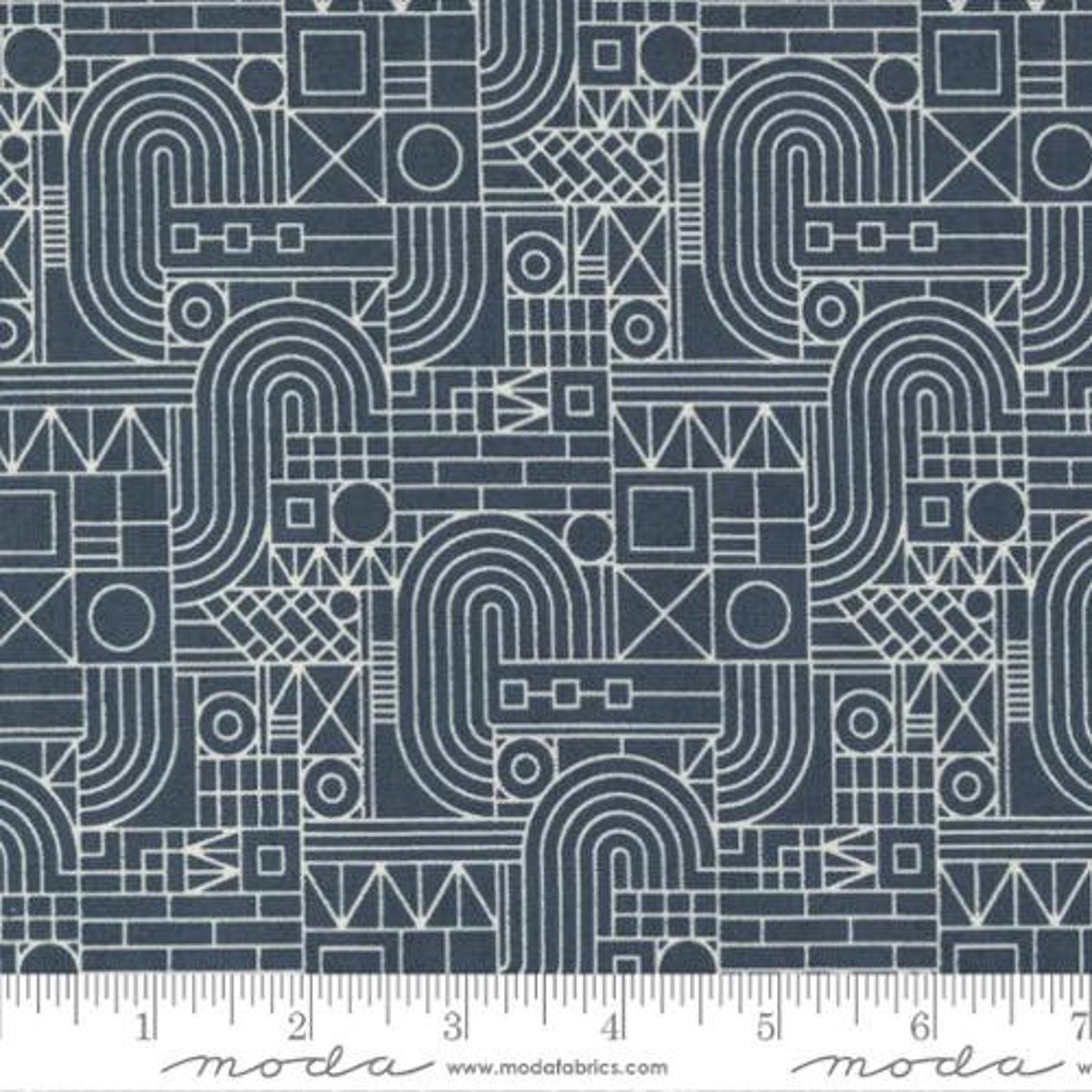 Decorum Fabric Form Caramel Fabric by Basic Grey for Moda 100 Etsy