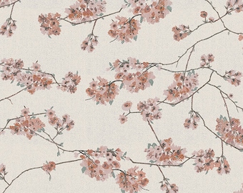 Fabric Blossoming Daphne part of Botanist collection designed by Katarina Roccella for Art Gallery BTA21456