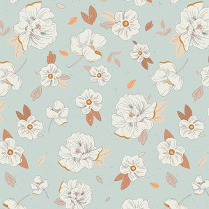 Magnolia Dreams Day fabric from Gayle Loraine by Elizabeth Chappell forArt Gallery 100% cotton high thread count quilting cotton GAL34908