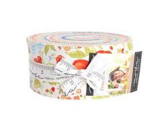 Fruit Cocktail Jellyroll 2.5" fabric strips by Joanna Figaro for Figtree quilts for Moda 20460JR