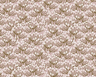 Fabric Wild Meadow Blush part of Botanist collection designed by Katarina Roccella for Art Gallery BTA11457