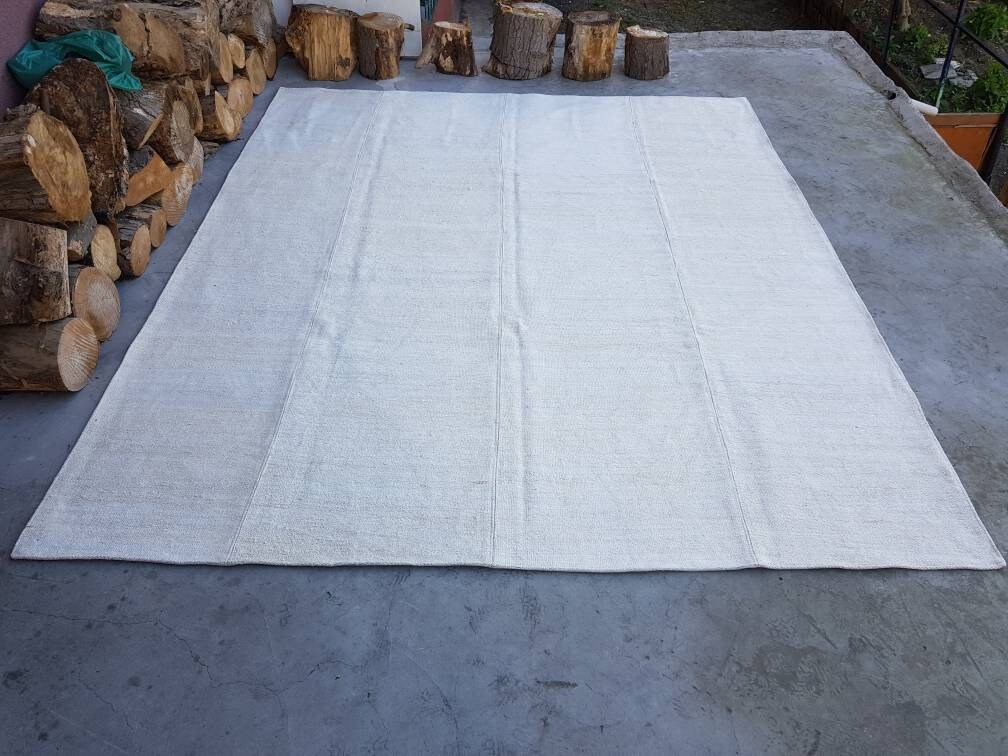 Oversize Hemp Rug 8x10 Ft Natural Hemp Rug Hemp Area Rug Etsy