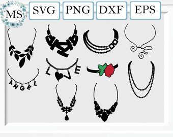 Download Necklace Svg Etsy