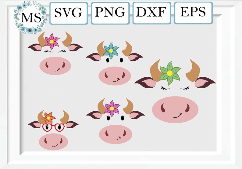 Free Free 301 Baby Cow Head Svg SVG PNG EPS DXF File
