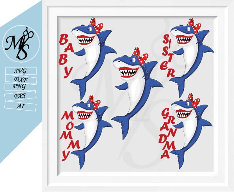 Free Free 62 Baby Shark With Glasses Svg SVG PNG EPS DXF File