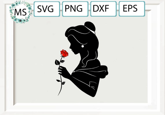 Download Beauty And The Beast Svg Disney Princess Svg Belle Svg Etsy