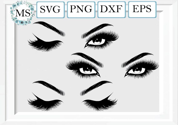 Download 50 Off Eyelashes Girl Svg Eyes Svg Makeup Svg T Shirt Etsy