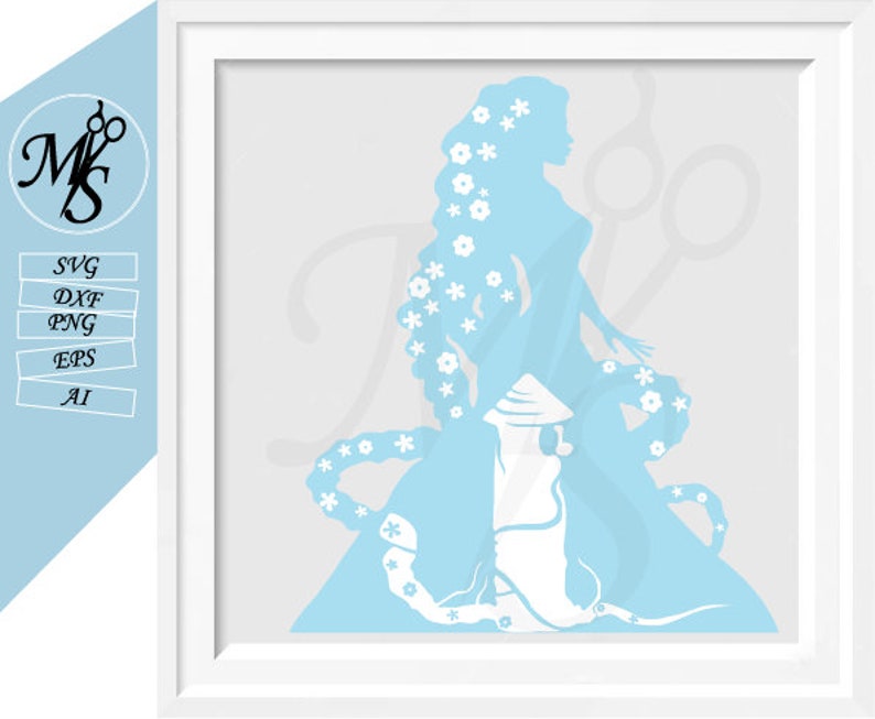 Free Free 315 Rapunzel Disney Princess Svg SVG PNG EPS DXF File