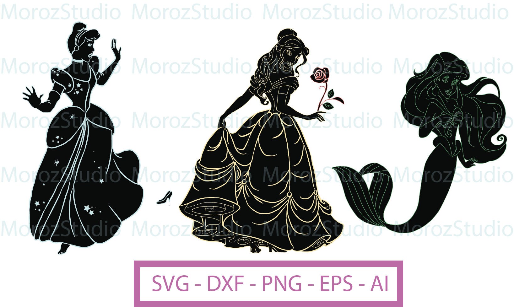 Download 70% OFF SALE Disney princess svg Disney clip art digital ...