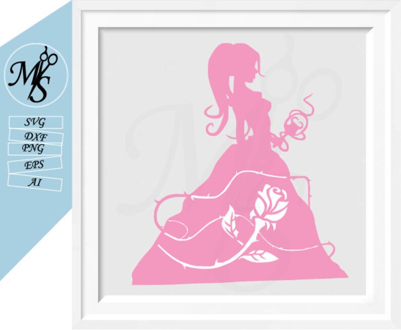 Download Disney princess svg Beauty and the beast Svg Bundle Beauty ...