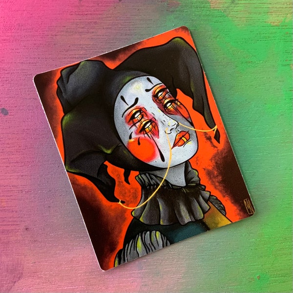 Rusty Jester Sticker Jester - Etsy