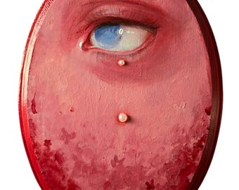 Original Mini Eye Painting SKIN