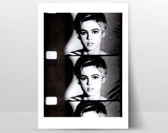 MANHATTAN EDIE SEDGWICK WARHOL STAR A3 FILM POSTER REPRINT CIAO