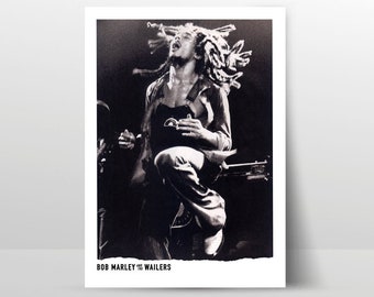 BOB MARLEY BUNNY WAILER PETER TOSH EARLY 11X14 PHOTO