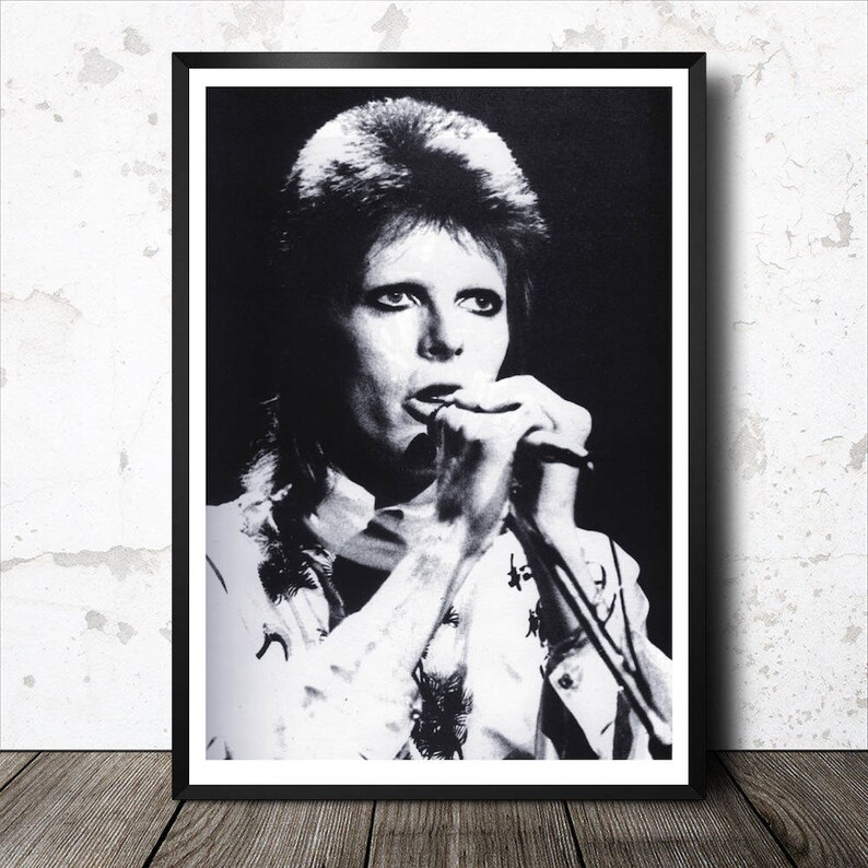 David Bowie A3 Art Print Poster Etsy