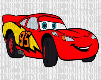 lightning mcqueen etsy
