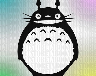 Download Totoro silhouette | Etsy