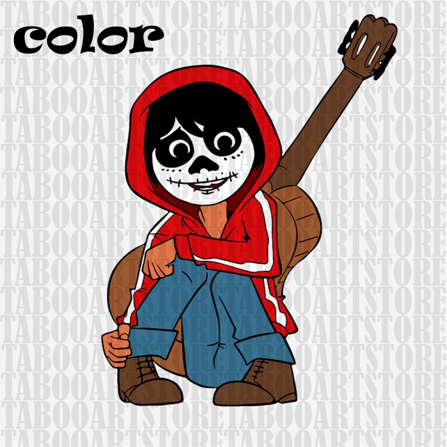 Clipart coco Coco pixar svg Coco Miguel dxf eps Coco | Etsy