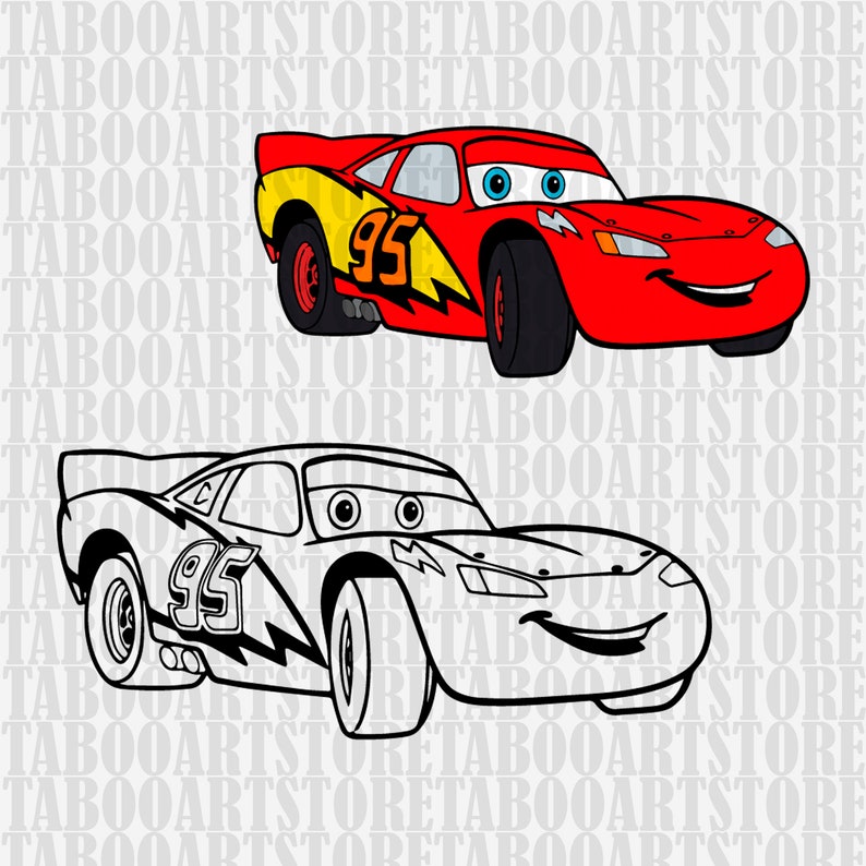 Free Free Lightning Mcqueen Svg 339 SVG PNG EPS DXF File. 