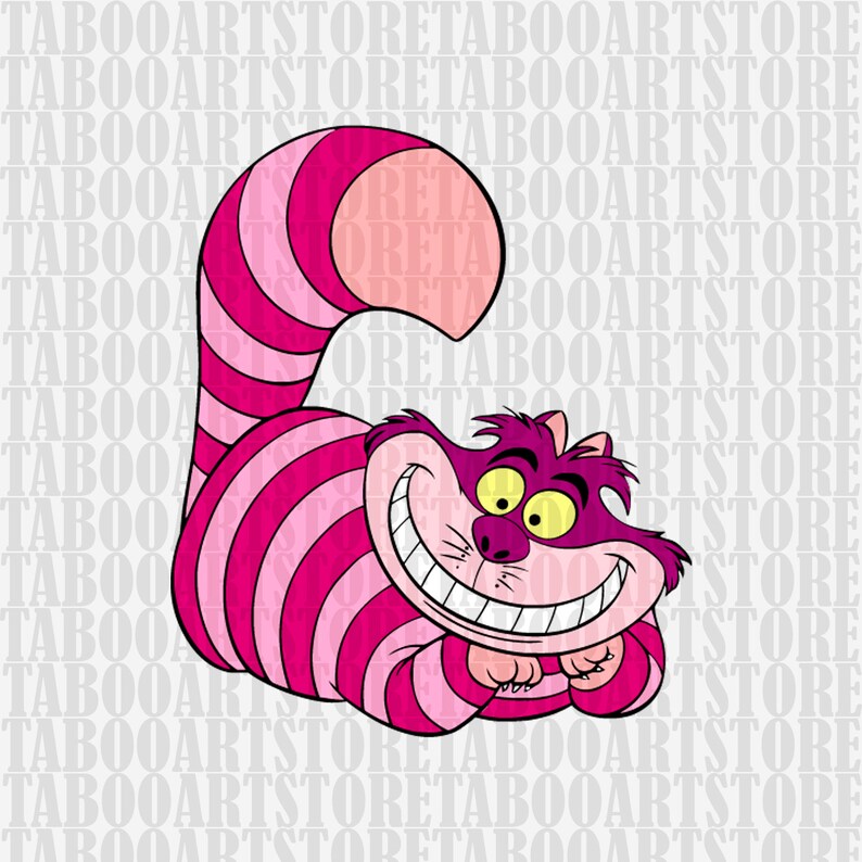 Download Free SVG Cut File - Cheshire Cat Smile Transparent & Free Ches...