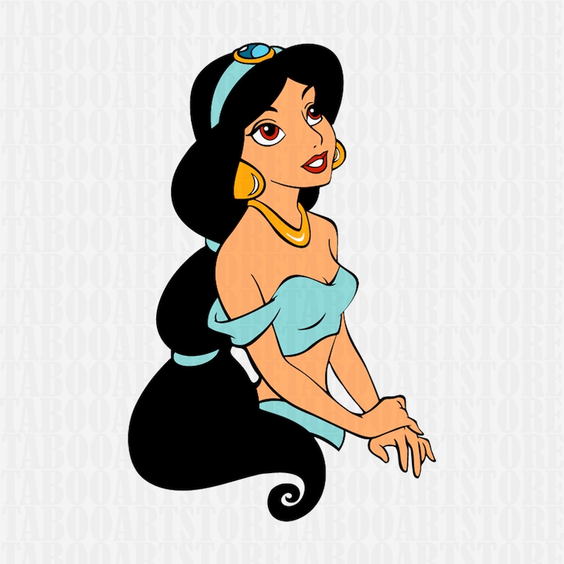 Download Disney princess svg Jasmine svg Jasmine clipart Disney | Etsy