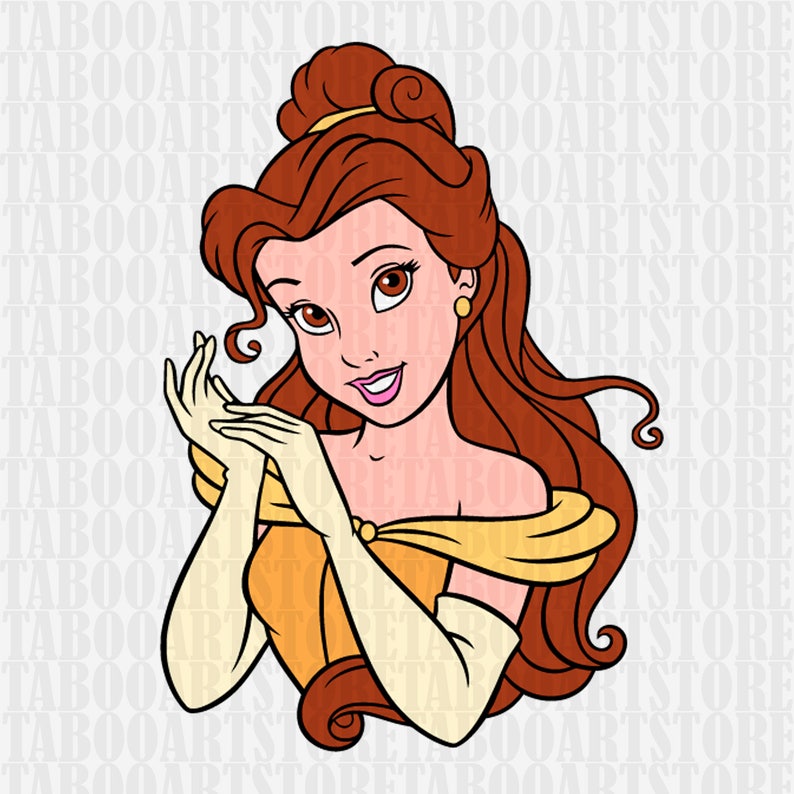 Download Belle svg Belle clipart Disney Belle princess eps Disney ...