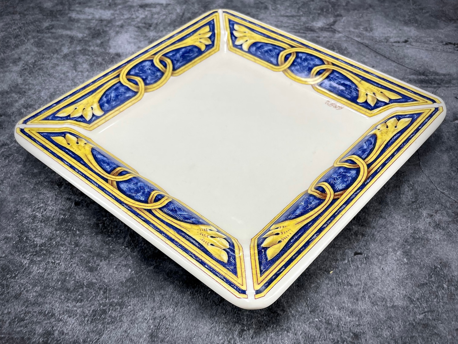 Tiffany Boutique Plate Decorative Made in Italy Etsy UK