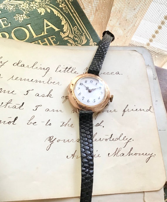 Victorian Ladies’ Wristwatch. Open pocket watch r… - image 2