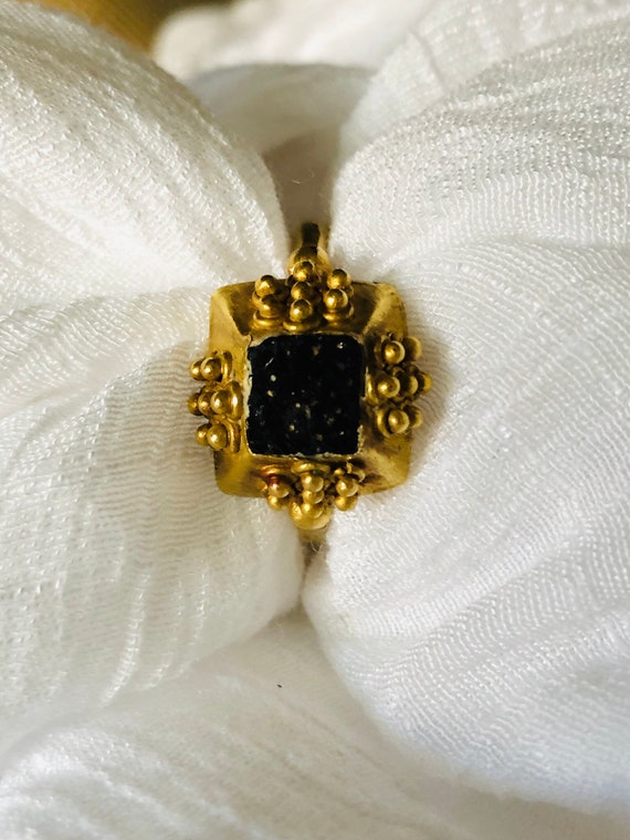 Medieval Bishop’s Ring RARE. Gold 13th century an… - image 3