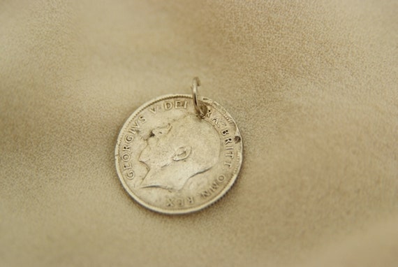 Antique Love Token Silver Engraved with "Peter 19… - image 3