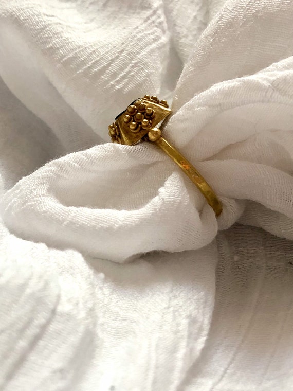 Medieval Bishop’s Ring RARE. Gold 13th century an… - image 4