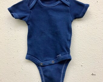 indigo baby bibs