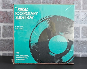 Vintage Focal 100 Projector Slide Tray/Kmart 2x2 Slide Tray Brand New In Box