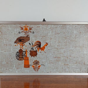 Electric Hot Plate Food Warmer/ Vintage Rooster Dual Burner Hot Plate/Vintage Food Warming Plate