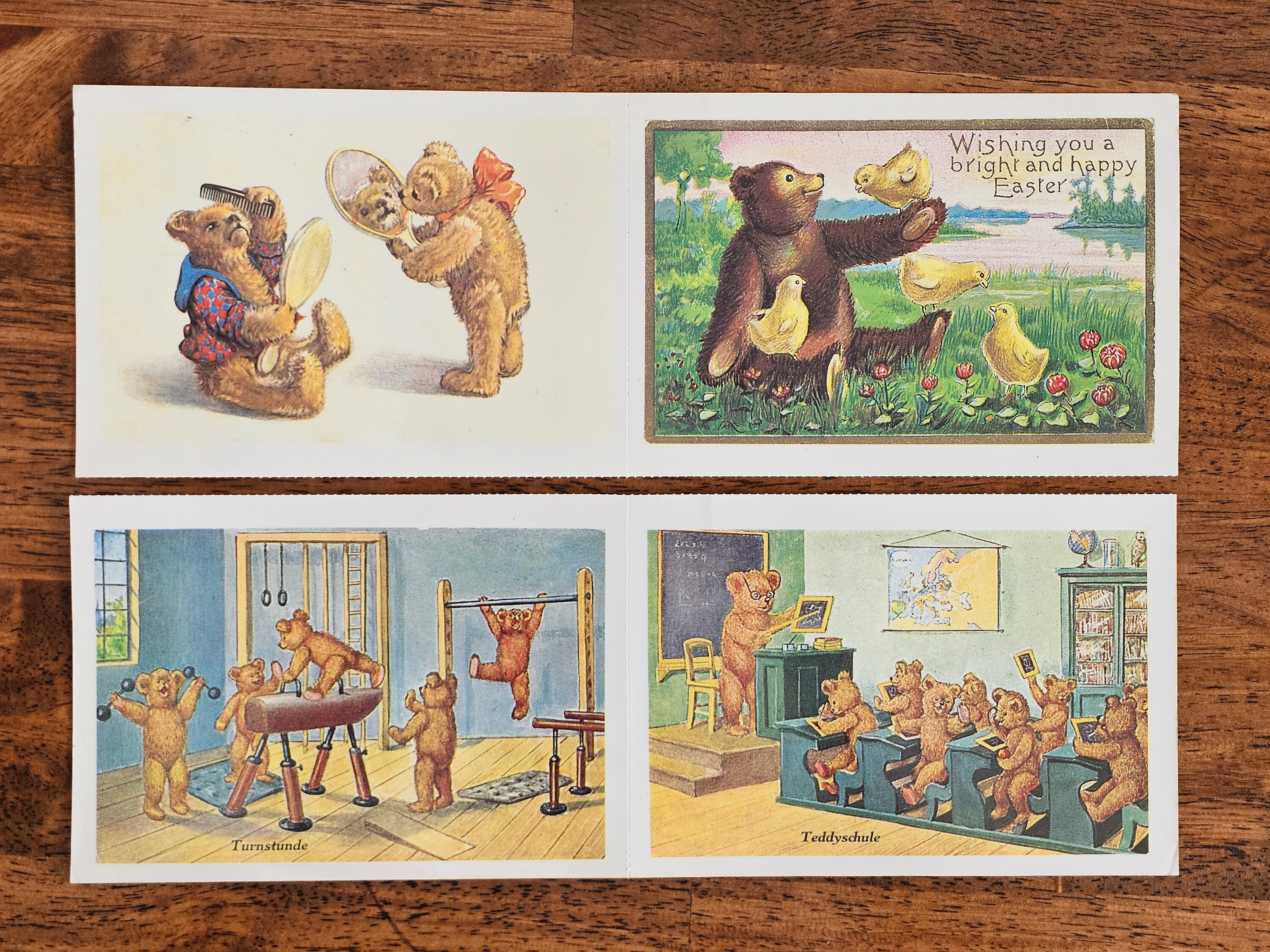 ポストカード集　Antique Teddy Bear Post Cards Old Teddy Bear Post Cards, Patricia Schoonmaker Collection