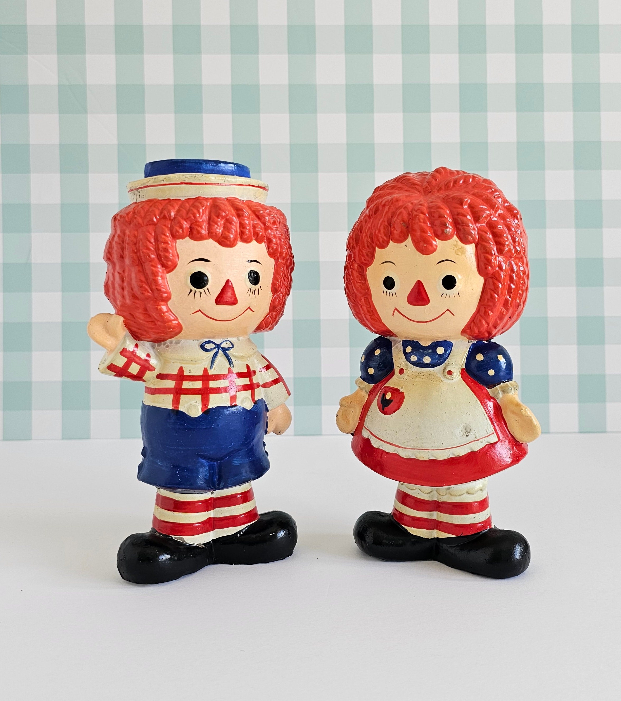 Vintage 1970s Raggedy Ann Ceramic Bank and Music Box - Etsy