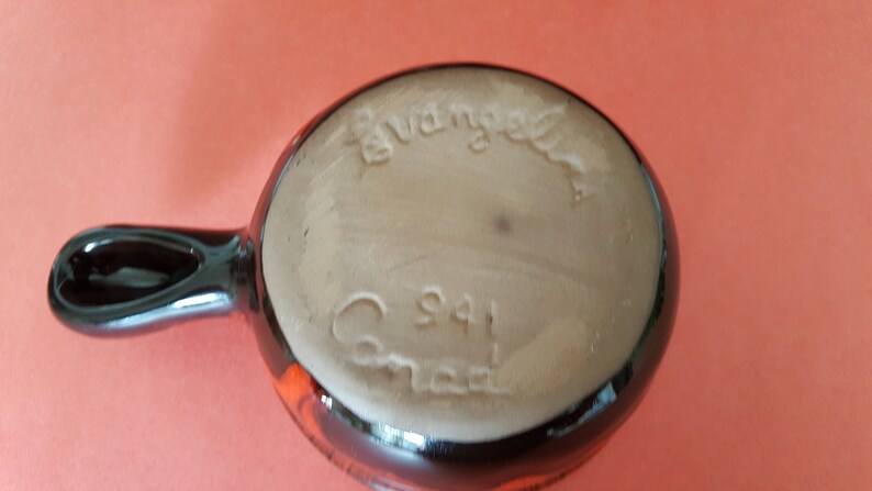 Vintage Evangeline Art PotterySoup BowlsGratin