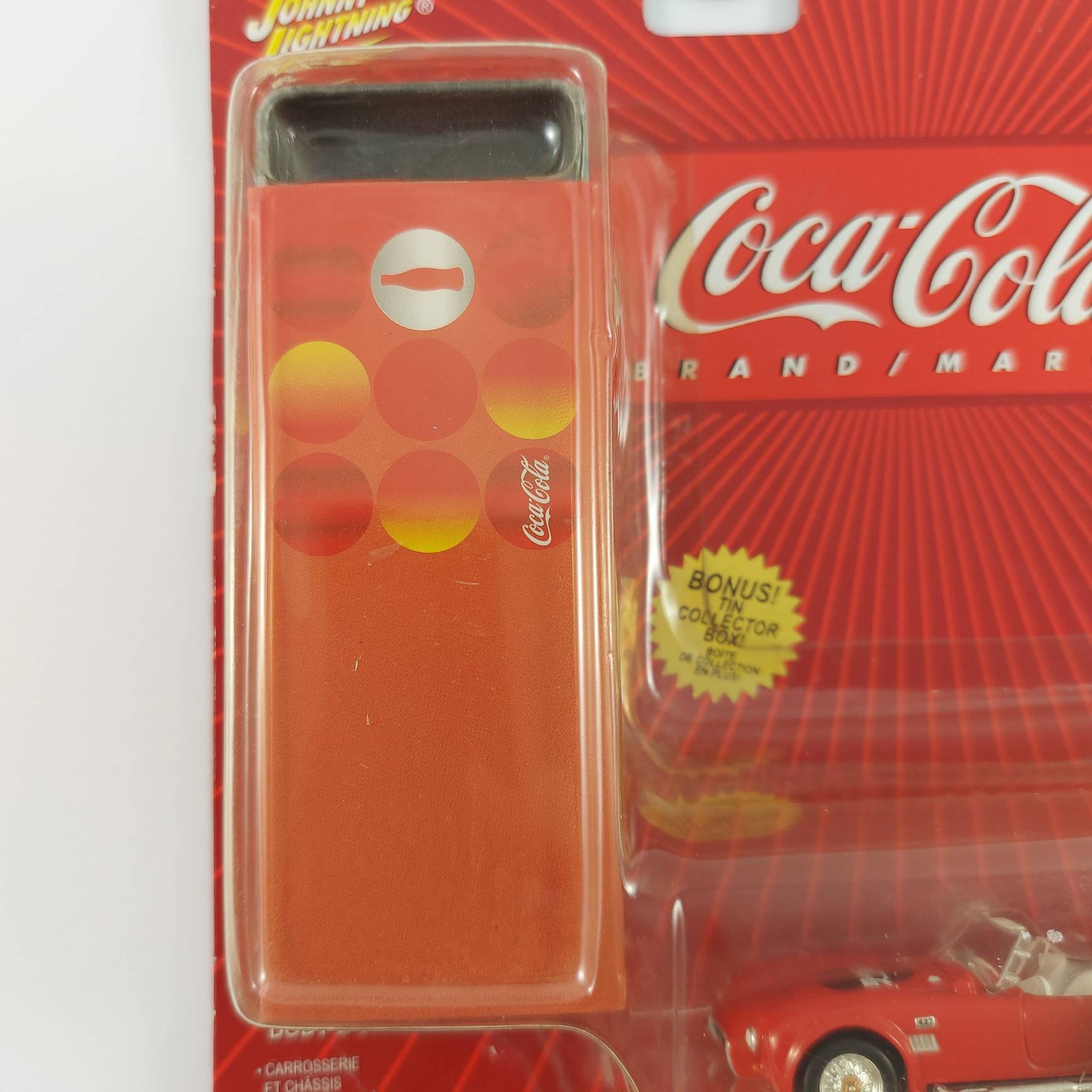 Johnny Lightning Collectible 1965 Shelby Cobra 427 Coca-cola