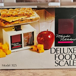 Vintage Weight Watchers Food Scale 1980s 